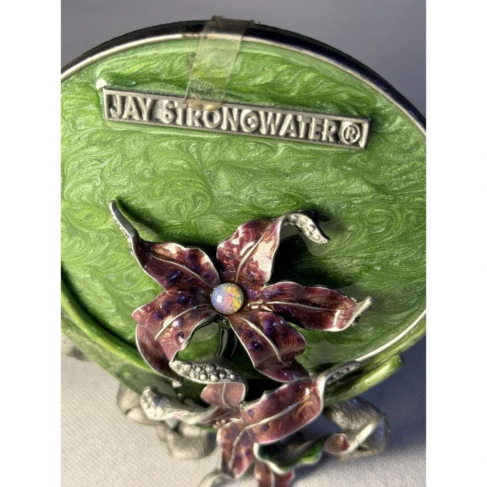 Vtg Jay Strongwater Orchid 3.5